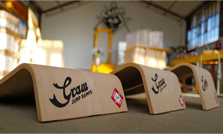 Productafbeelding Graw Jump Ramps Springplank J-serie Set van 6