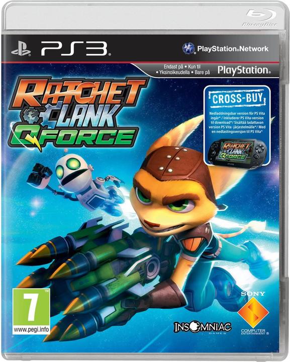 Actual product image Sony Ratchet & Clank: QForce (PS3, EN)