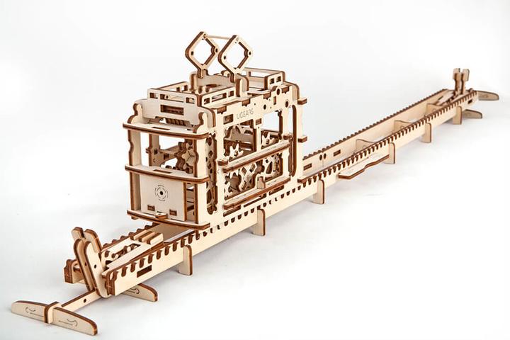 Actual product image Ugears Tram and rails