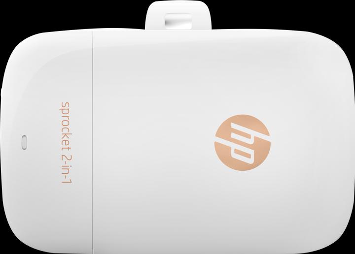 Produktbild HP Sprocket 2-in-1 Pocketprinter und -camera (Thermodirekt, Farbe)