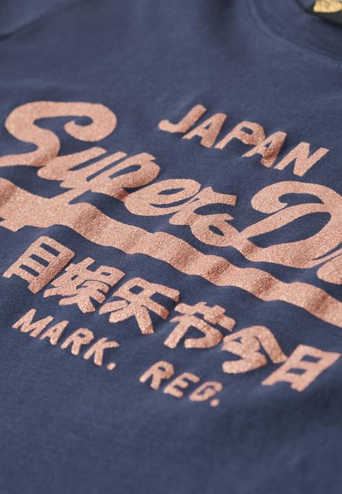 Actual product image Superdry 's t-shirt metallic vl (XS)