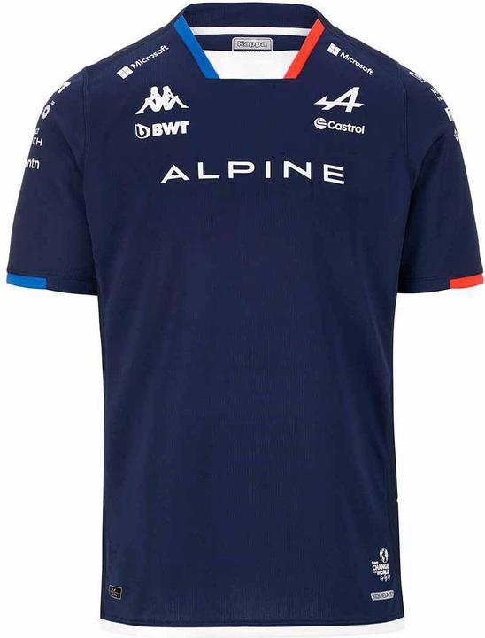 Image du produit Kappa Maillot Alpine F1 Gasly 2024 (XXL)