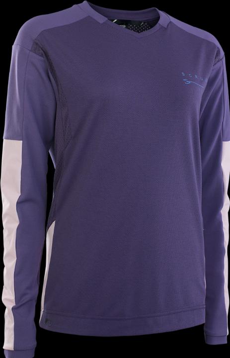 Produktbild ION Bike Jersey Scrub Amp LS BAT women - dark-purple (XL)