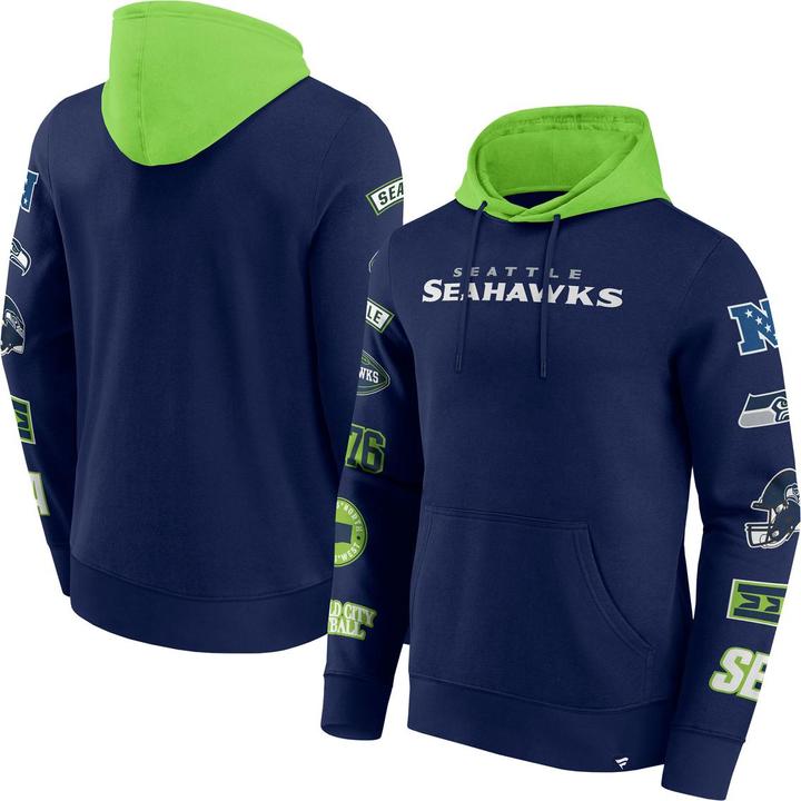 Produktbild Fanatics Seattle Seahawks NFL Sleeve Prints Hoody - XL (XL)