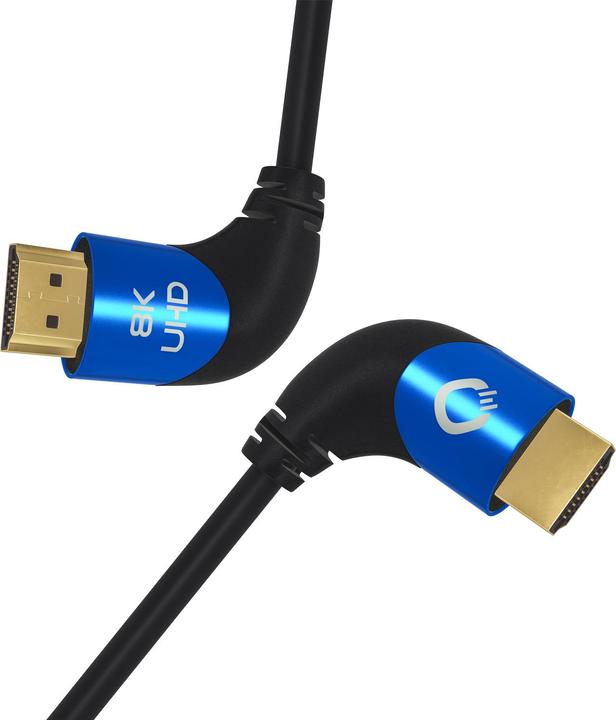 Image du produit Oehlbach Câble de connexion HDMI AV (1x HDMI mâle - 1x HDMI mâle) 1 m noir (1 m, HDMI)