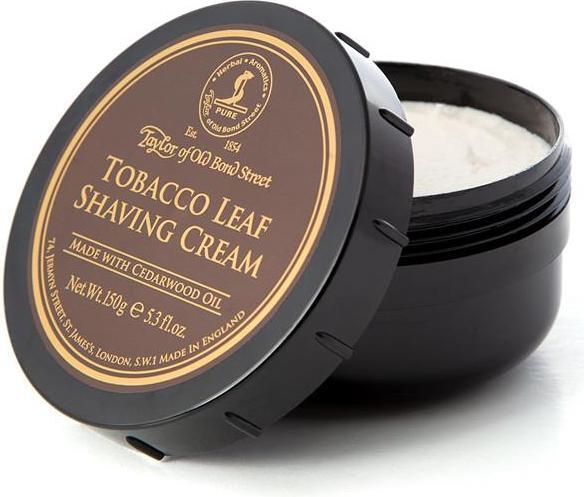 Image du produit Taylor of Old Bond Street Crème à raser Feuille de tabac 150ml (150 ml, Crème à raser)