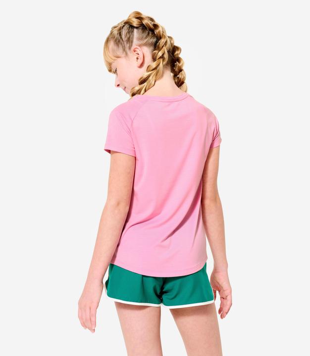 Produktbild Decathlon T-Shirt Kinder Mädchen atmungsaktiv - rosa (10, 11, 12)