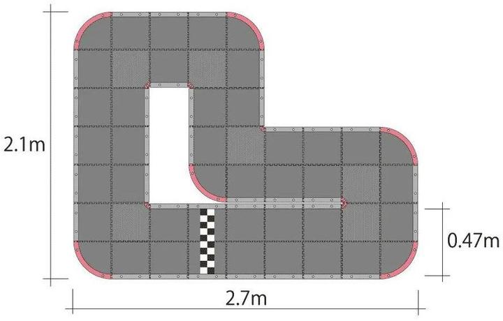 Produktbild Kyosho Mini-Z Grand Prix Circuit 30 48-teilig, 30 x 30