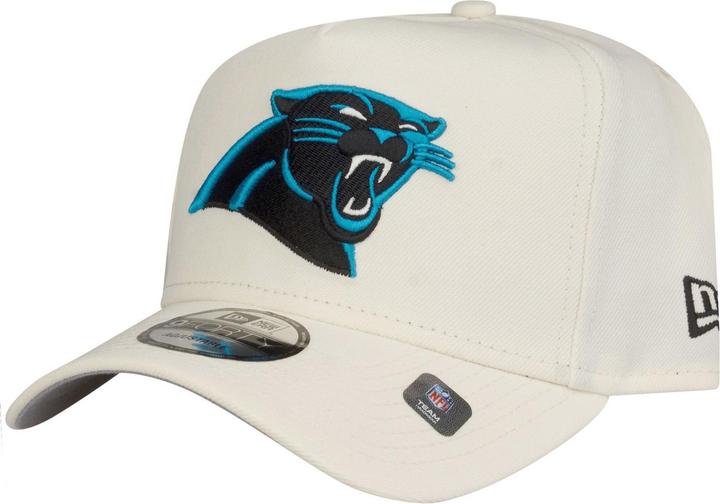 New Era 9Forty A-Frame Cap - Carolina Panthers chrome white (One Size)