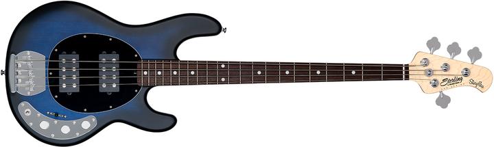 Produktbild Bassgitarre, S.U.B., StingRay RAY4HH, Candy Apple Red (E-Bass, Basswood, Maple)