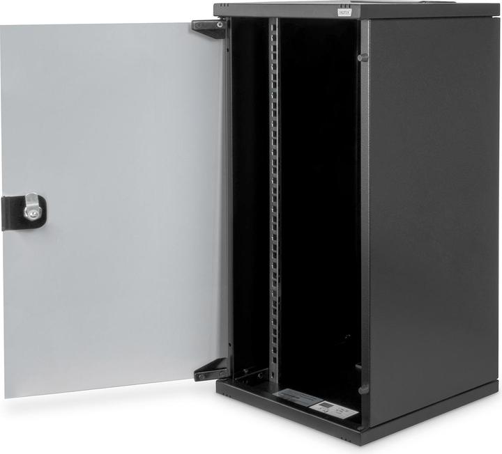 Actual product image Digitus Wall Mounting Cabinet 254 mm (10") - 312x300 mm (WxD) (12 RU, 10 inch rack)