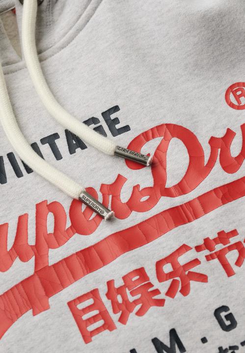 Produktbild Superdry Sweatshirt Casual Bequem sitzend Duo Vintage Logo Hoodie (M)