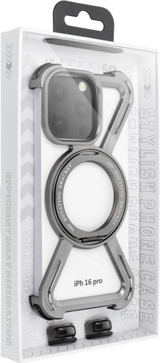 Image du produit OEM Back panel cover Case TITANIUM Escort for IPHONE 15 silver (Apple iPhone 15)