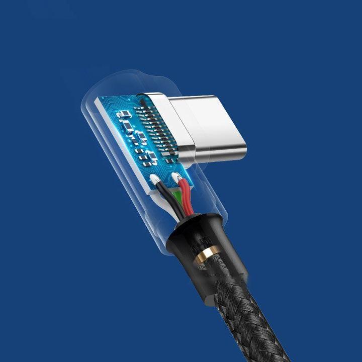 Immagine prodotto Ugreen Cavo dati da USB-C angolato a USB-A 2.0 angolato 3A (2 m, USB 3.0)