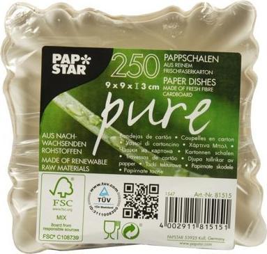 Actual product image Papstar Bowls "pure (250 x)