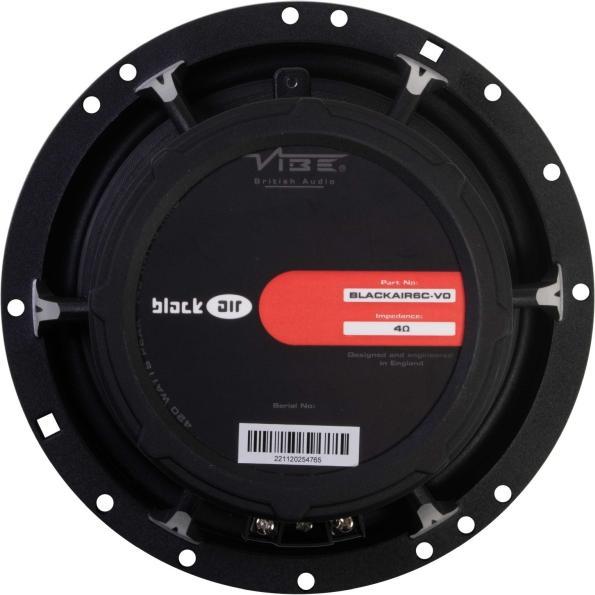 Produktbild Vibe BLACKAIR6C-V0 - Autospeakers - 16CM - 2 Weg Composet - 140W RMS - 91dB (16.50 cm)