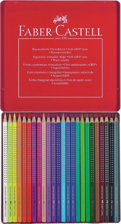 Image du produit Faber-Castell poignée de couleur (Multicolore, 24 x)