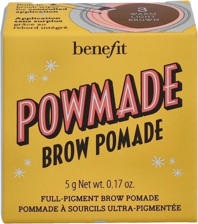 Actual product image BeneFit Cosmetics Powmade Brow Pomade (3 Warm Brown)
