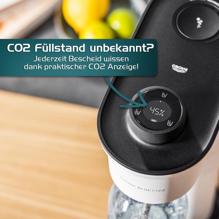 Produktbild Grohe Blue FIZZ Advanced Wassersprudler mit CO2 Display