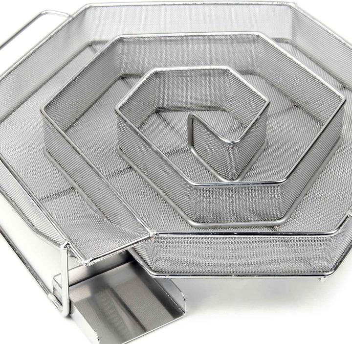 Image du produit Wiltec BBQ Kaltraucherzeuger Kalträuchern Smoker 20,5x20,5cm Sparbrand