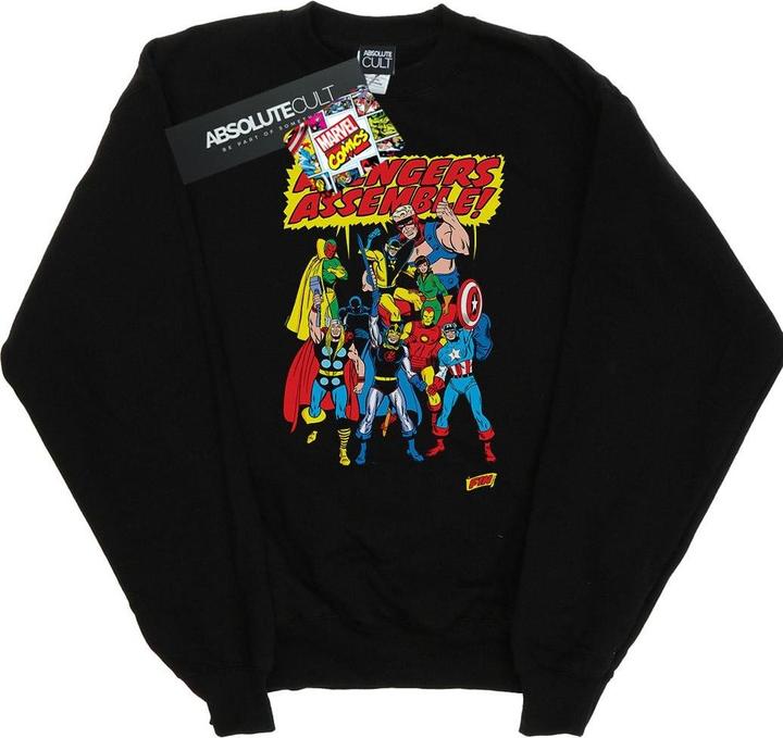 Actual product image Boys Avengers Assemble Sweatshirt (116)
