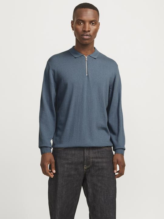 Produktbild Jack & Jones Jjeemil Knit Polo Half Zip Ls Noos (M)