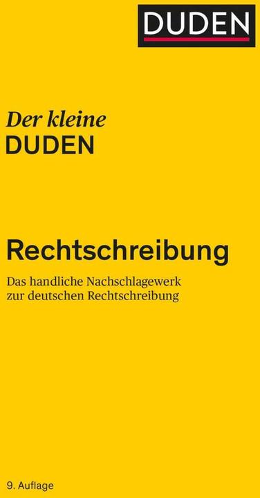 Image du produit Duden Das kleine DE Wörterbuch 783411046690 (Allemand, Rédaction de Duden, 2021)