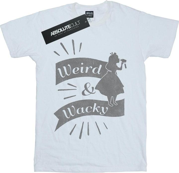 Image du produit Disney - T-shirt ALICE IN WONDERLAND WEIRD AND WACKY - Femme (XXL)