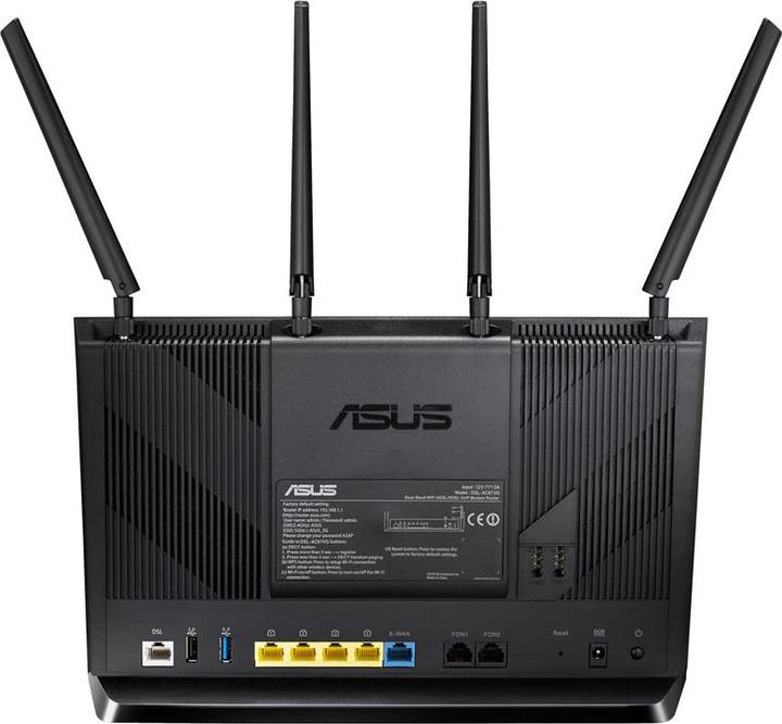 Actual product image ASUS DSL-AC87VG AC2400 VOIP