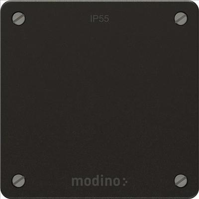 Produktbild Feller Blindabdeckung UP IP55 schwarz