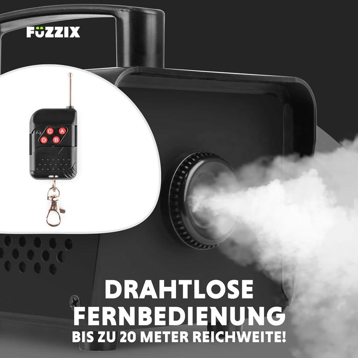 Actual product image Fuzzix Mini Nebelmaschine mit Fernbedienung