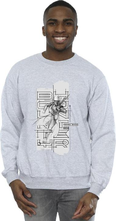 Produktbild Star Wars The Book Of Boba Fett Fennec Illustration Sweatshirt (XXL)