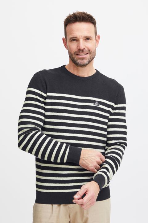 Produktbild FQ1924 FQKyle stripe crew neck knit 21900651 (M)