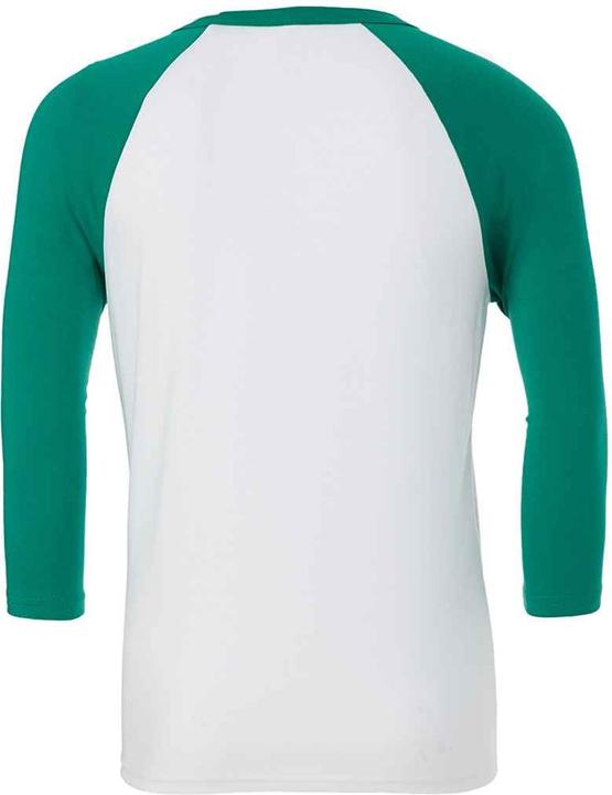 Immagine prodotto Bella Canvas Maglietta Baseball Manica a 3/4 Adulto Unisex (L)