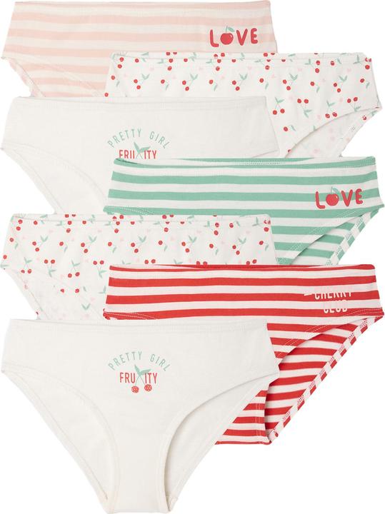 Produktbild Vertbaudet 7er-Pack Mädchen Slips mit Kirschen (116, 7er Pack)