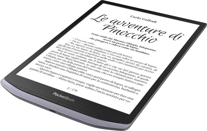 Image du produit PocketBook InkPad X (10.30", 32 Go, Gris métallique)