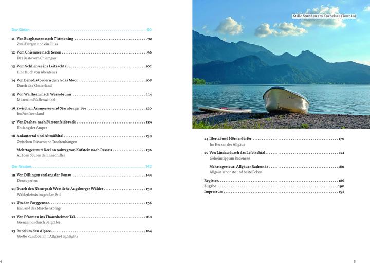 Produktbild Die Radel-Bucket-List Bayern (Deutsch, Wilfried und Lisa Bahnmüller, 2024)