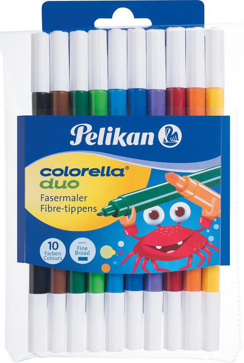 Immagine prodotto Pelikan Penna in fibra Colorella duo C407 (Multicolore, 10 x)