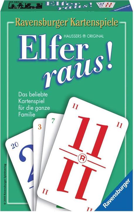 Actual product image Carlit Card game of eleven (German, French, Italian)