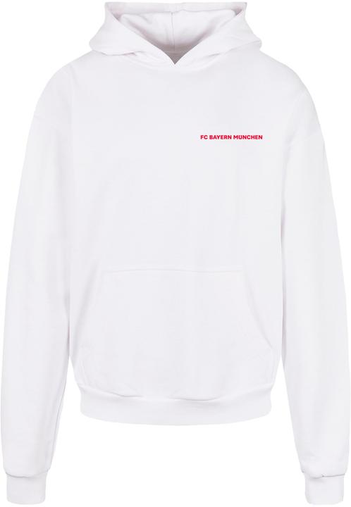 FC Bayern München Logo History Red Ultra Heavy Hoody - 112187 (L)