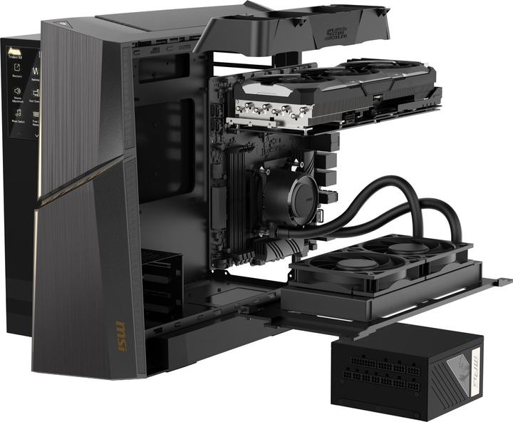 Productafbeelding MSI MEG Trident X2 14NUG7-297EU (Intel Core i7-14700KF, 32 GB, 2000 GB, GeForce RTX 4080 SUPER)