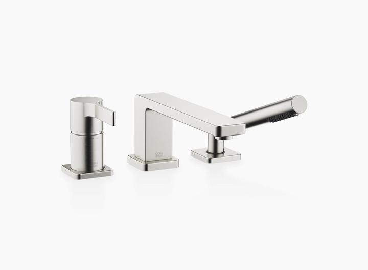 Actual product image Dornbracht LULU bath three-hole single-lever mixer for bath rim or tile rim installation, 27412710