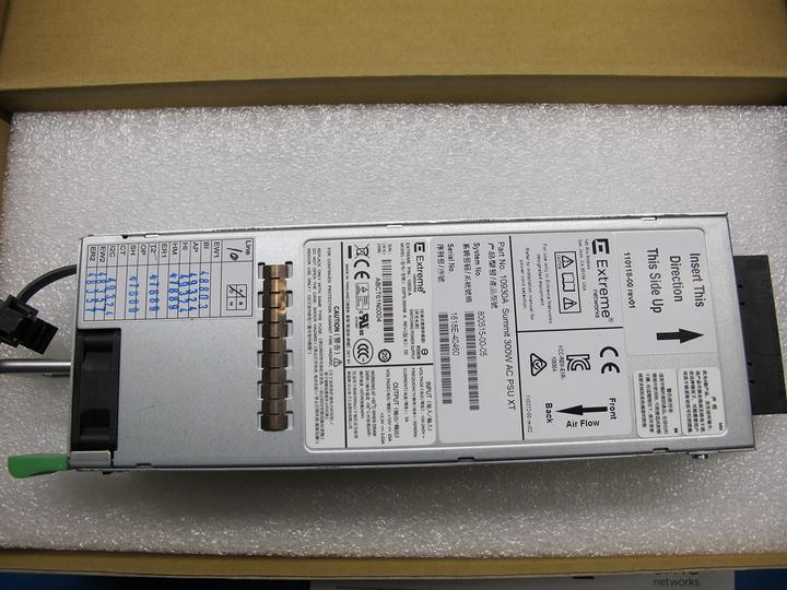 Produktbild Extreme Networks Stromversorgung redundant / Hot-Plug (Plug-In-Modul) (300 W)