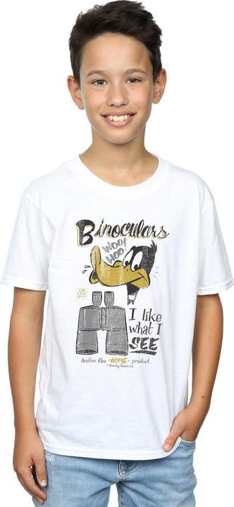 Actual product image Looney Tunes Boys Daffy Duck Binoculars T-Shirt (152, 158)