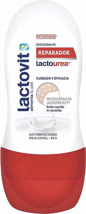 Actual product image Lactovit LACTO-UREA deo roll-on reparador 50 ml (Roll-on, 50 ml)