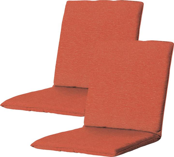 Casativo Comfortable low-back cushion, set of 2 (97 x 49 cm)