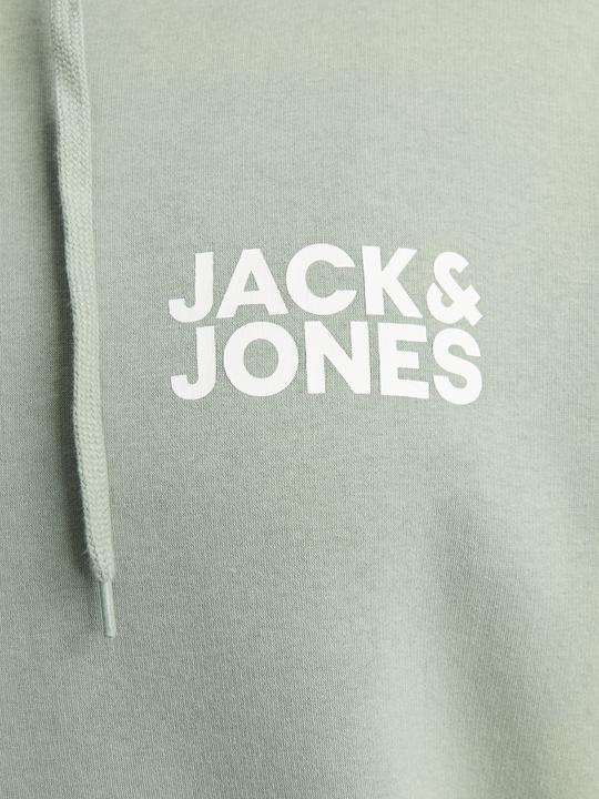 Actual product image Jack & Jones Jjecorp Logo Sweat Hood Noos Pls (4XL)