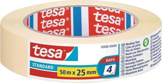 tesa MASKING TAPE 4 DAYS 50MX25MM (25 mm)