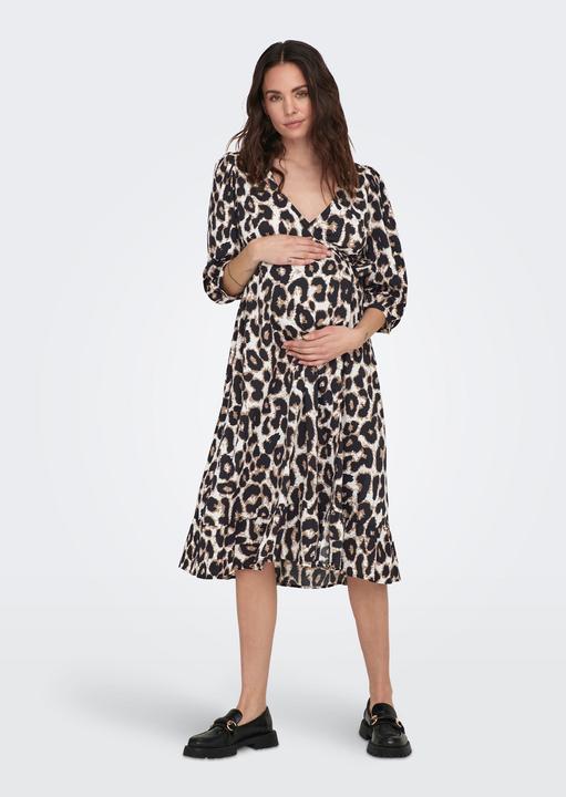 Image du produit Only Maternity Maman robe portefeuille manches 3/4 (M)