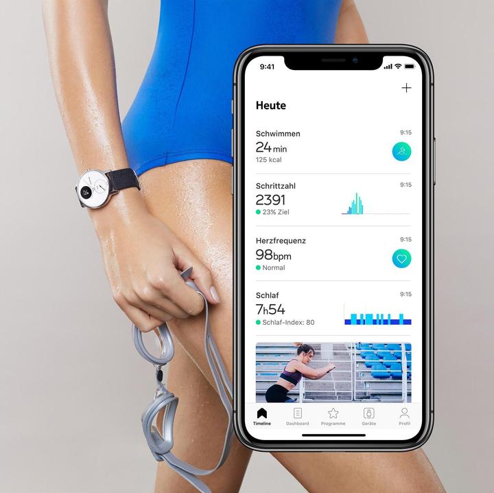 Produktbild Withings Steel HR (36 mm)
